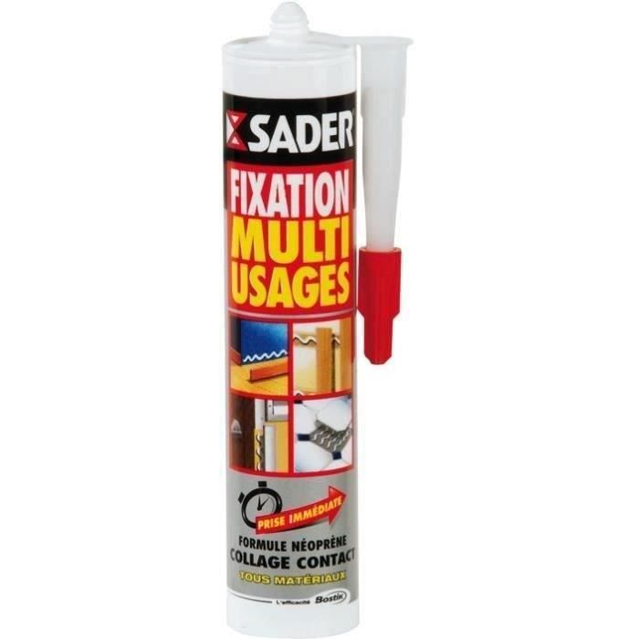 SADER Colle fixation néoprène multi usages - 310 ml
