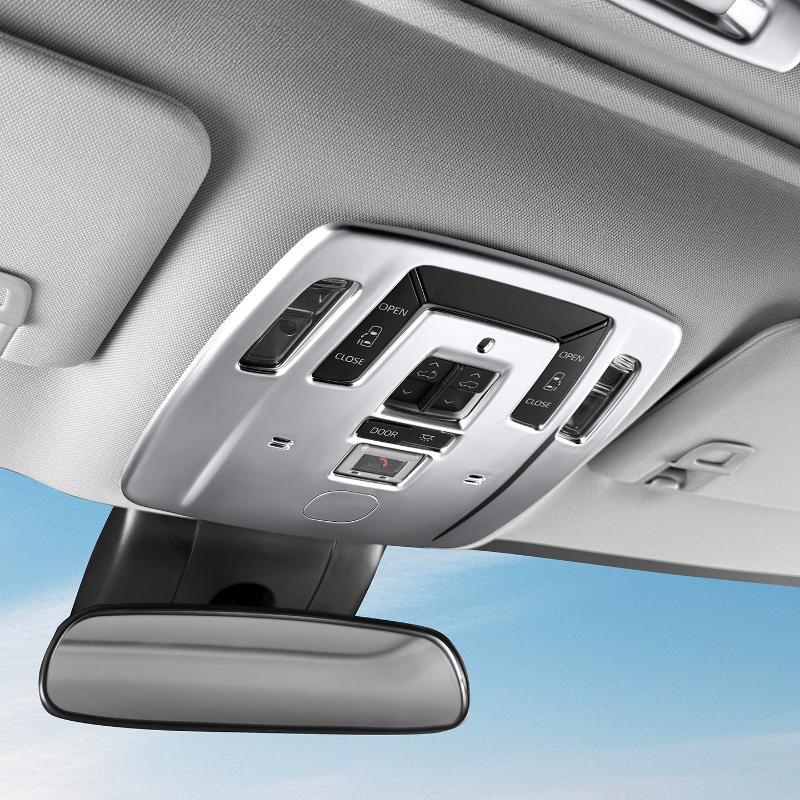 For Toyota Sienna Granvia Roof Reading Light Trim Frame Front Rear Overhead Console Cover Anti-scratch Interior Accessories