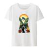 Wonder Rabbit Graphic Print Tee Top Tshirt Geek Series Otaku Goth Unisex Tshirts Unisex Leisure Student Comfortable Cool Pair