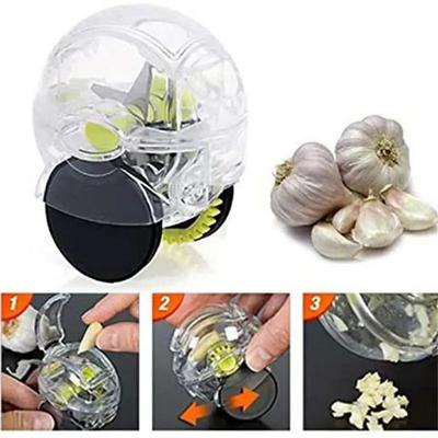 2024 Nuovo utensile da cucina per tritare l'aglio, rullo per tritare l'aglio, sminuzzatore manuale per aglio Kitchen Aid