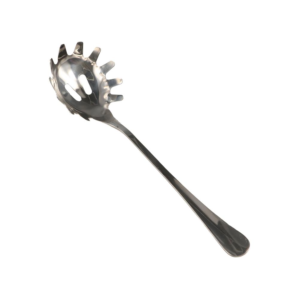 Stainless Steel Noodle Strainer Long Handle Vermicelli Spoon Colander Pasta Scoop Home