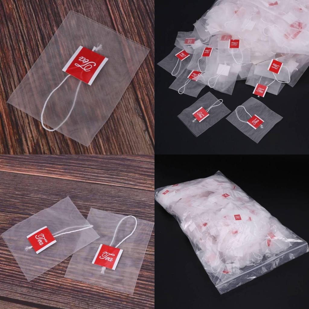 Nylon Mesh Tea Filter Bags With Heat Seal For Tea Packaging Food Grade Ideal For Tea Lovers