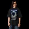 Unisex Organic Oversized High Neck T-shirt - SILENCE AFTER The SCREAM
