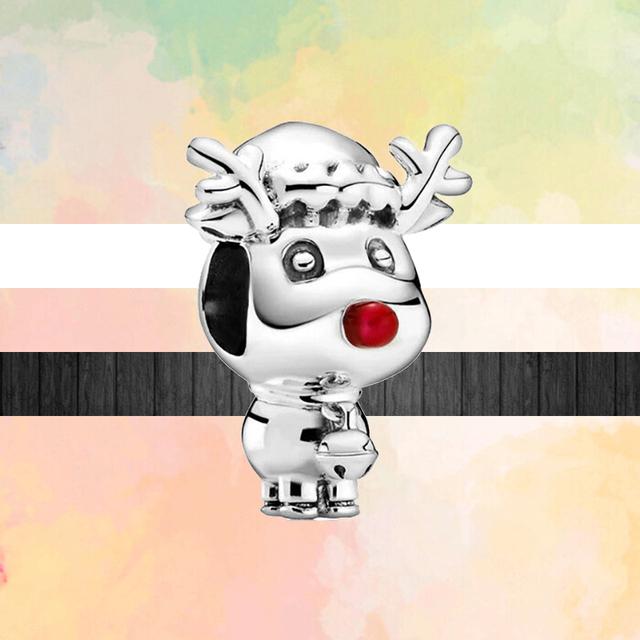 Neue Tier Stil Glückliche Katze Hund Panda Bär Löwe Schlange Kaninchen DIY Perlen Fit Original Mode Charms Silber Farbe Armbänder schmuck