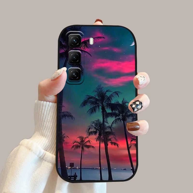 For Infinix Hot 50 Pro+ Case Hot50 Pro Plus 4G Silicone TPU Phone Cover For INFINIX HOT 50 5G Coque Fashion Soft Phone Fundas