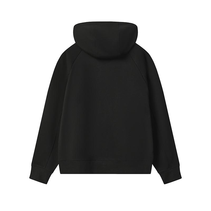 Fila Original Knitted Hooded Pullover Loose Long Sleeve Sweatshirt Unisex Sweatshirt F51U549205F-BK