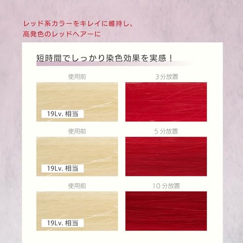 Neo Color Butter Red Color Treatment by MOUTON, 250g, Hair Color Care, Real Red [Bleach Care & Hair Repair]