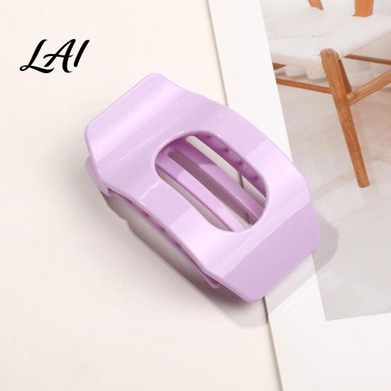 Elastic Hair Clip Women Claw Smooth Opening And Closing Back Head for Ponytail Clip Non-Slip Comfortable Accessory Medium Long Strong Clamping