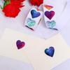 500Pcs Heart Shape Sticker Wrapping Labels 25mm Valentines Sealing Sticker for Envelopes Box Valentines Cards Packaging