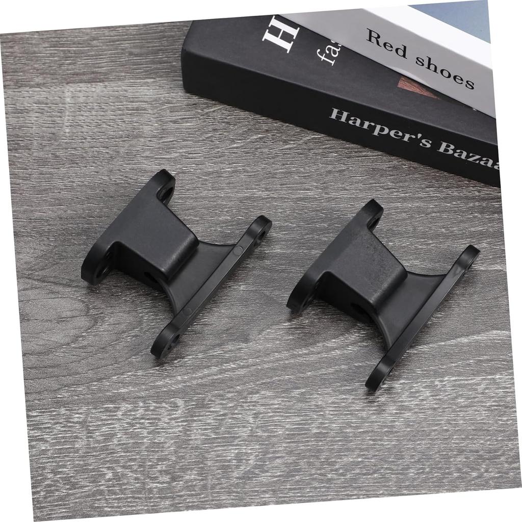 2pcs RV Door Holder Black T-Shaped Nylon Retainer Kit Camper Door Latch Stop Catch for RV Motorhome Trailer Easy Installation Accessories