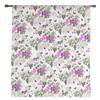 Vintage Flower Butterfly Sheer Curtains for Living Room Decoration Window Curtains for Kitchen Tulle Voile Organza Curtains
