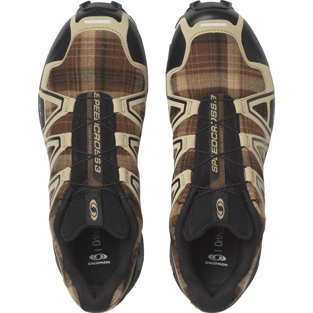 SALOMON Speedcross 3 Holiday Lightweight Supportive Cushioning Durable Non-Slip Low-Top Casual Sports Shoes Unisex Sneakers Black 477934