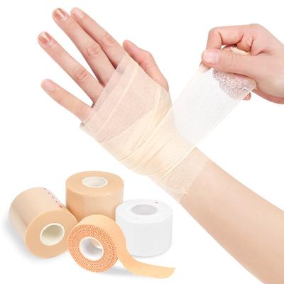 Genouillère de Fitness d'Extérieur Respirante Membrane Cutanée Bandage Sportif Combinaison Protection Bas Élastique Sangle Auto-Adhésive