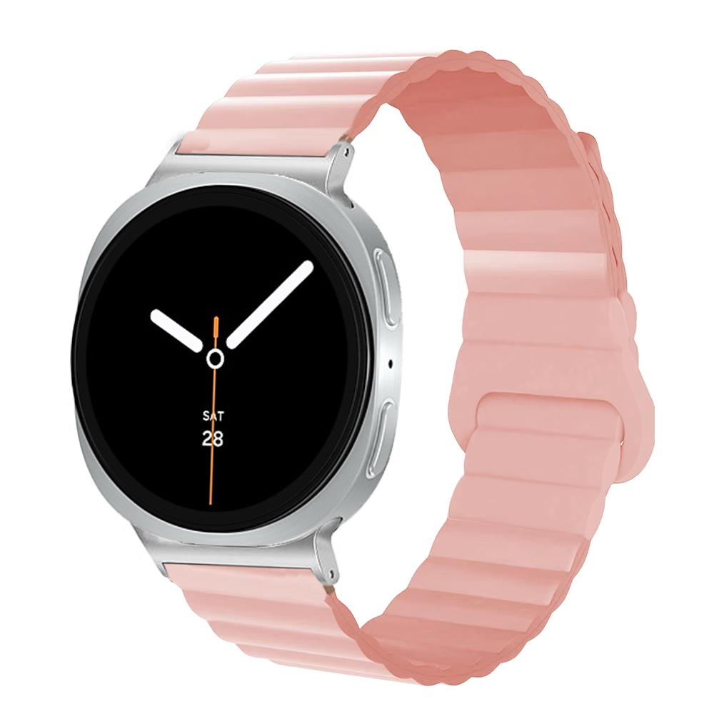Magnetic Band For Samsung Galaxy watch 8/8 classic/ultra 44mm 40mm 46mm 47mm Silicone wrist bracelet correa Galaxy watch8 Strap