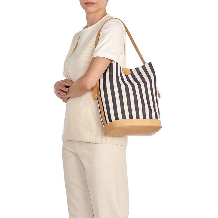 Cotton Canvas Bucket Bag IB26S3FBC1211