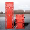Faltbare Auto-Traktionsmatte, Reifengriffhilfe, Auto-Flucht, Notfall-Off-Straßen-Traktionswerkzeug, Arbeit für Schnee, EIS, Schlamm und Sand