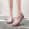 Fashion Hollow - Out Jelly Slides | Summer Breathable Casual Beach Shoes