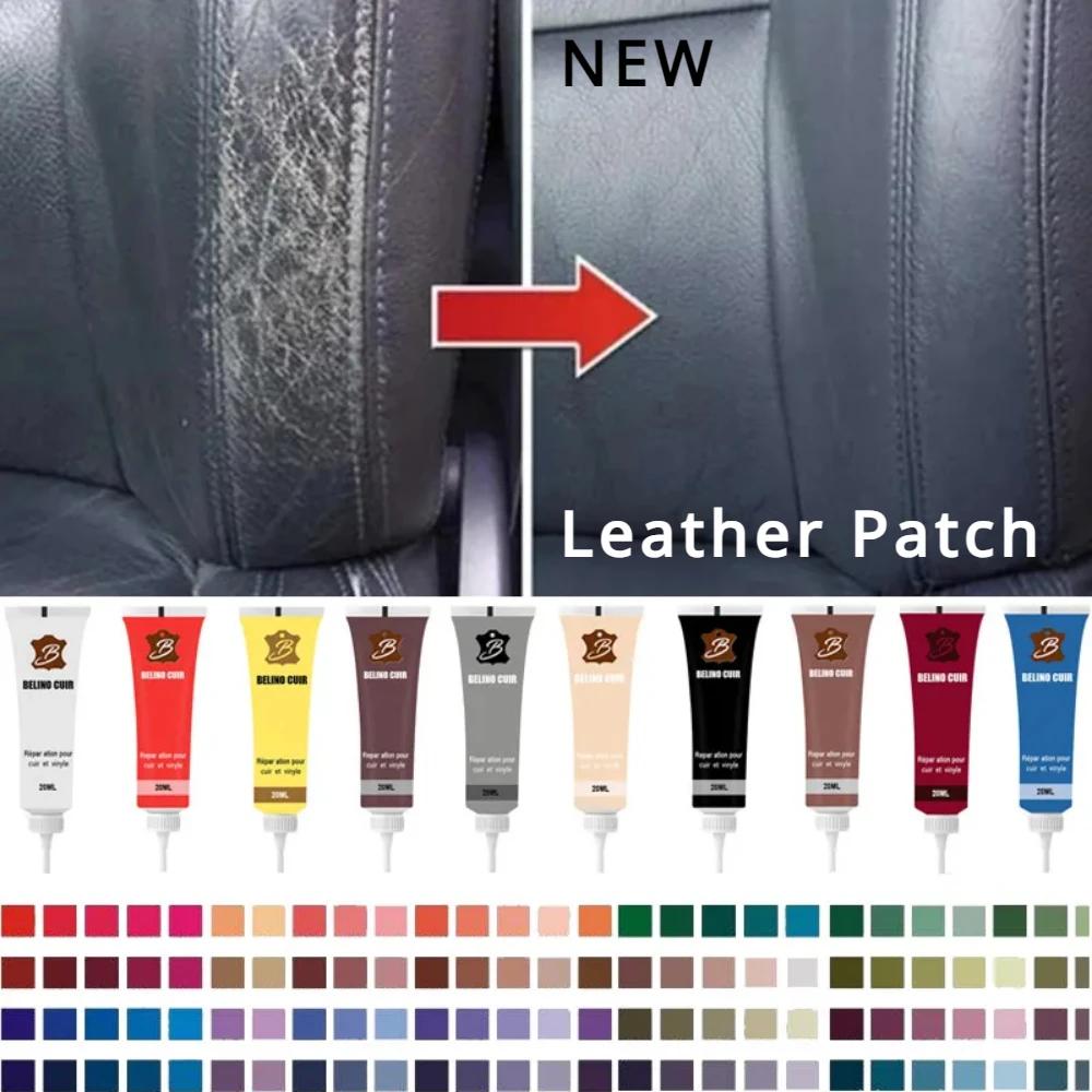 

Car Leather Paint Kit Repair Gel Shoe Cleaner Leather Care Cream Matching Liquid Filler Color Paste Repairman Slippers Household coffee