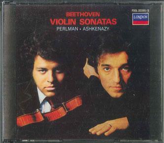 

CD ITZHAK PERLMAN, VLADIMIR ASHKENAZY - Beethoven: Complete Violin Sonatas FOOL20395 POLYDOR 1989 Japan Classical Used