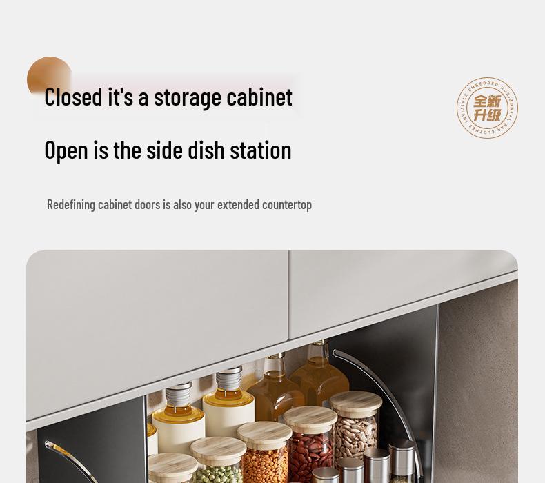 Punch-Free Wall-Mount Kitchen Seasoning and Storage Rack