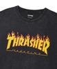 Treasure Flame Stonewashed Short Sleeve T-Shirt Charcoal