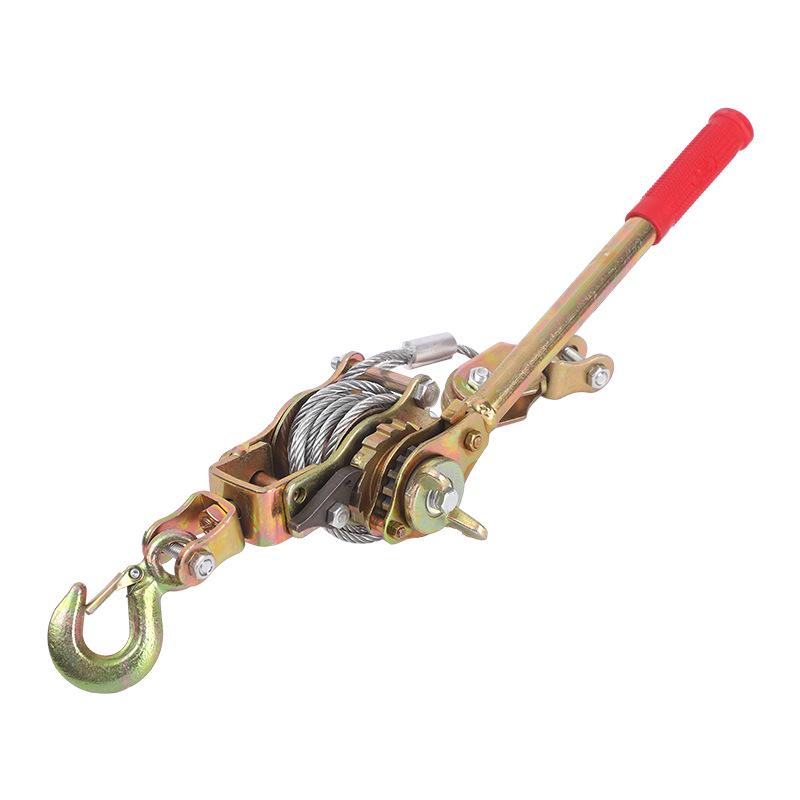 Hand-Operated Wire Rope Double Hook Tightener 1-4T