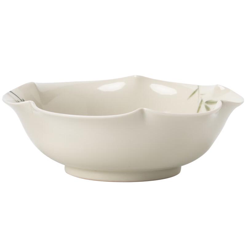 Jiu Mu Qing Ceramic Petal Tea Saucer