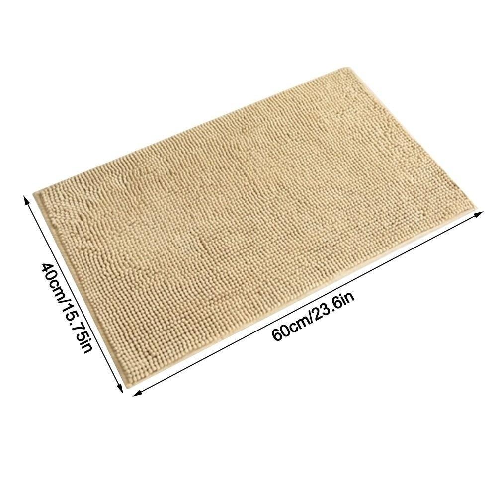 Anti Mould Bath Mat Chenille Super Absorbent Bath Mat New Shower Mat