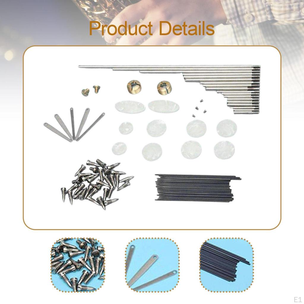 Alto Sax Maintenance Kits,Wind Musical Instrument Parts,Replacement Hardware Metal Repair Tool