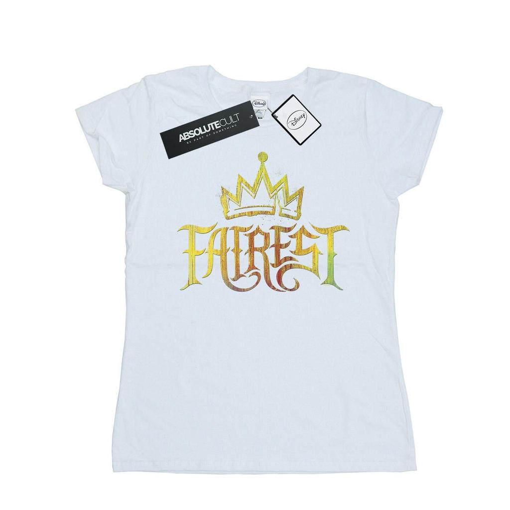 Disney Womens/Ladies The Descendants Fairest Gold Cotton T-Shirt