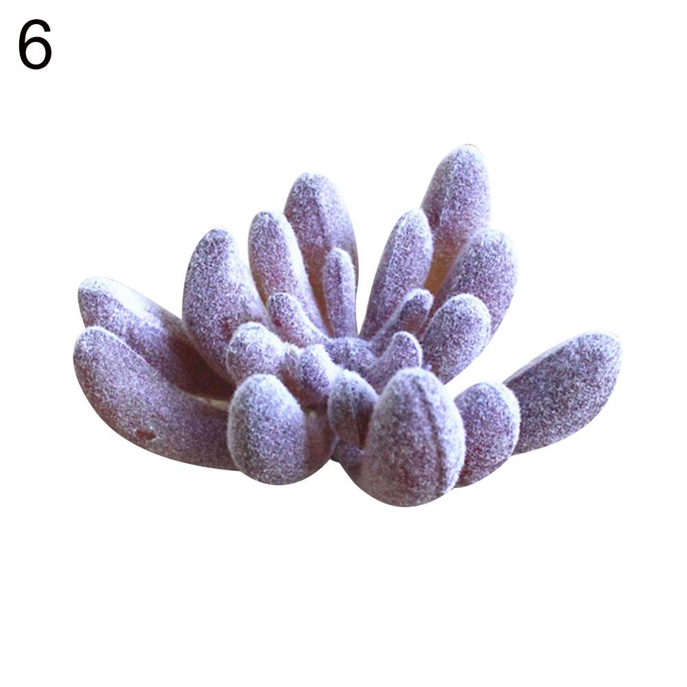 

Суккулентное растение Цветочная композиция DIY Бонсай Домашний Настольный Искусственный Цветок 6#