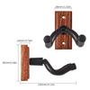 Guitar Wall Mount Hanger Hook Guitar Wall Hook Hanger Solid Sturdy Black Metal Holder Hanger