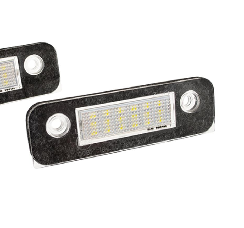 LED License Plate Light Kit, Autotune, For Ford Fiesta Mk6, Ford Fusion, Ford Mondeo Mk2