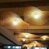 Design Bamboo Birds Nest Chandelier Hand-woven Personality Wave Hat Creative Hot Pot Restaurant Hotel Pendants Lamps(No Bulb)