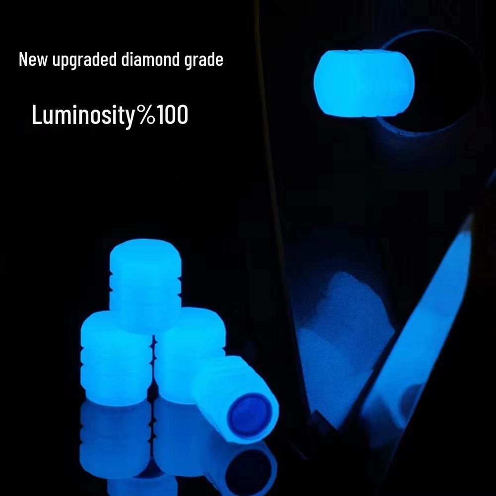 Universal Luminous Valve Caps for Car, Motorcycle & Bicycle Tires