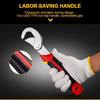 Adjustable Open End Wrench Multifunctional 9-32mm Universal Pipeline High Carbon Steel Wrench Set Manual Hardware Grip Tools Set