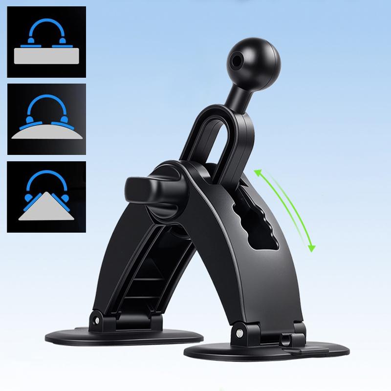 Car Cellphone Holder Dashboard Mount 17mm Ball Head Base for Car Phone Stand Support GPS Bracket Universal Car Phone Cradle Base