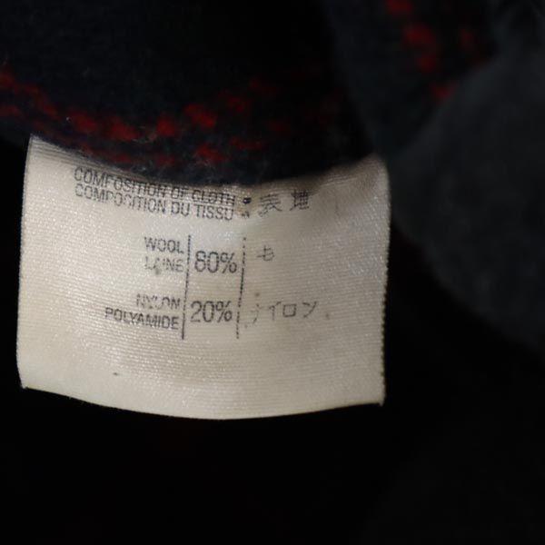 Casaco Duffel Gloverall Mistura de lã britânica 44 cinza Mulher Usado