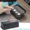 For Black Car Coin Organizer Case Money Storage Box Coin Container Wallet Organizer Holder Chr Corolla Camry Rav4 Yaris