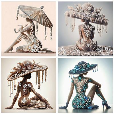 Hobbies e criatividade – Pintura com strass