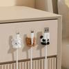 Cute Animal Design Cable Clip Self-Adhesive Cord Winder Clip Strong Adhesive Cable Holder  USB