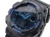Warranty with CASIO Watch Black Blue [7-Year Review] G-SHOCK GA-100-1A2 Men's