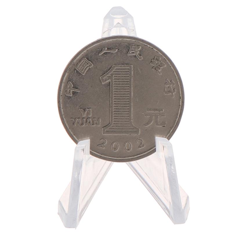 1Pc Collectibles Coin Easel Medal Badge Holder Golf Post Card Display Show Stand