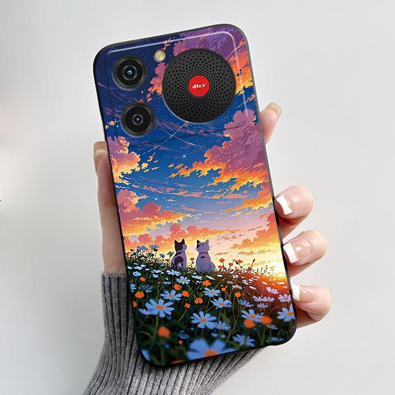 For ZTE Nubia Music Case Cute Cool Cartoon Soft Silicon Shockproof Back Cover for ZTE Nubia Music Phone Case Shell 6.6'' Z2353