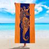 1pc Large Sized Ultra-fine Fiber Beach Towel, Quick Drying and Absorbent Multifunctional Swimming Towel, Quick Drying Beach Towe
