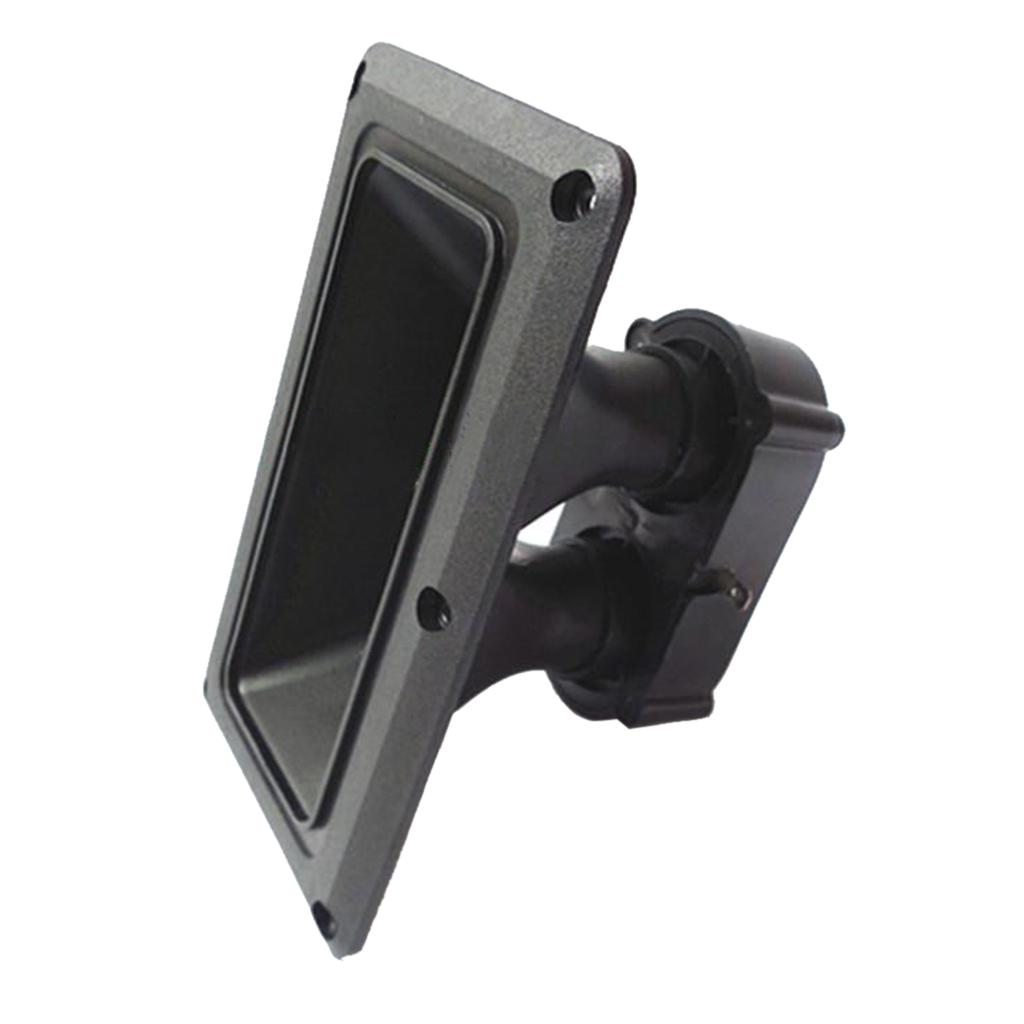 150W Schwarzer Piezoelektrischer Hochtöner Piezo-Hochtöner Hornlautsprecher Piezo-Design Weitstrahlendes Horn-Hochtöner Audio-Kits