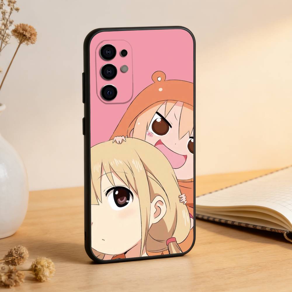 Himouto_ Umaru-chan Phone Case For Samsung S25,S24,S21,S22,S23,S30,Ultra,S20,Plus,Fe,Lite,Note,10,Black Cover