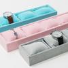 4 Slots Velvet Jewelry Organizer with Soft Pillow Watches Display Holder  Bracelet Bangle Watches