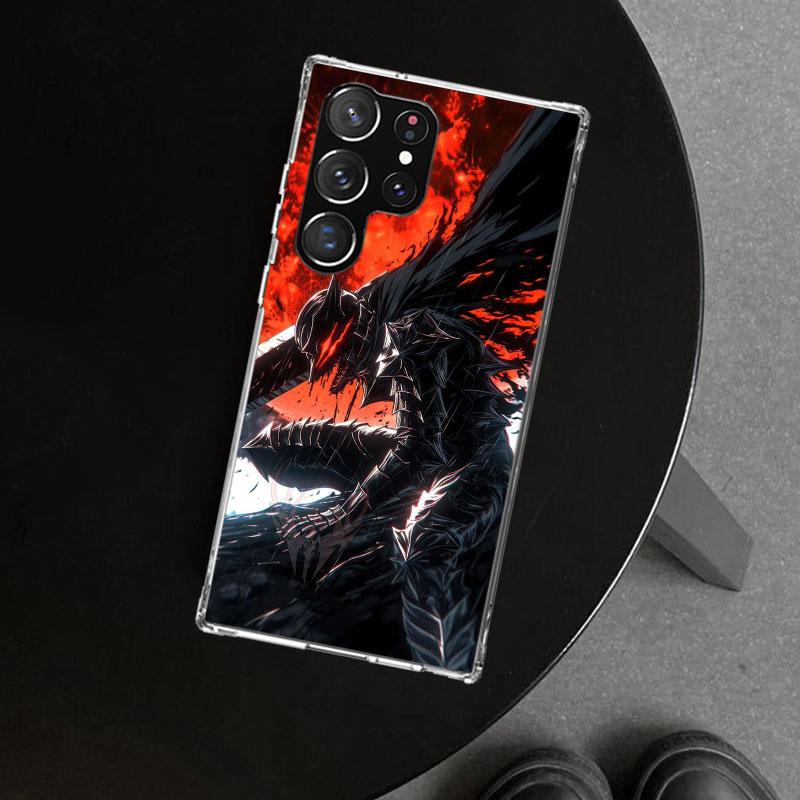 Guts B-Berserks Anime Phone Case Cover for Samsung Galaxy S26 S25 Edge S24 S23 Ultra S22 Plus S21 FE S20 + Art Customized Fundas