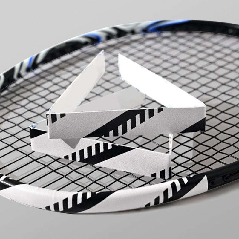 2Pcs Tennis Rackets Paddle Head Protections Tape Racquet Head Edge Guard Badmintons Rackets Head Protector Sticker